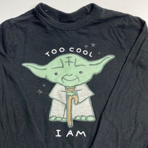 GAP x Star Wars Yoda L/S Toddler Tee Sz 5T